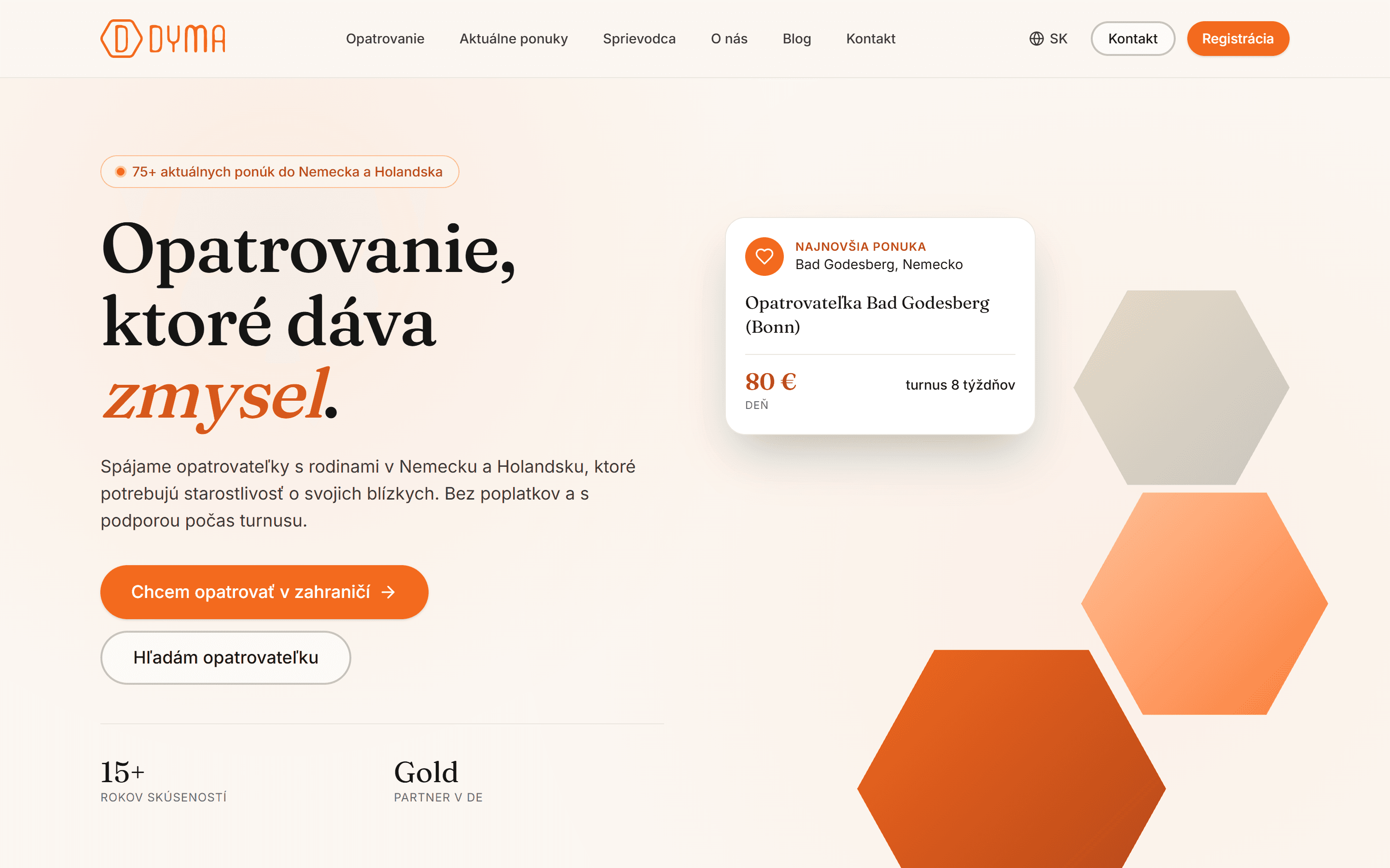 Rebuild agentúrneho webu na moderný stack s AI-poháňaným vývojom